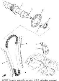 Camshaft - Chain Tensioner