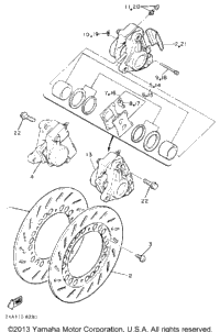 Front Brake Caliper