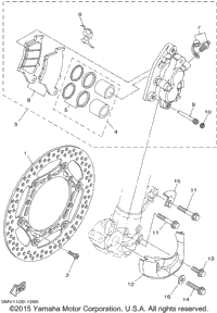 Front Brake Caliper