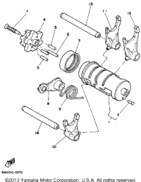 Shift Cam Fork