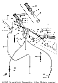 Handle Wire Yz80e