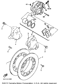 Front Brake Caliper