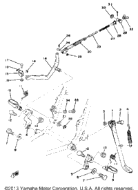 Stand - Footrest - Brake Pedal