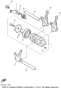Shift Cam Shift Fork