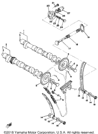 Camshaft - Chain Tensioner
