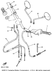 Handlebar - Cable