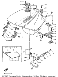 Fuel Tank Fz700t