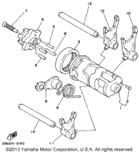 Shift Cam Fork