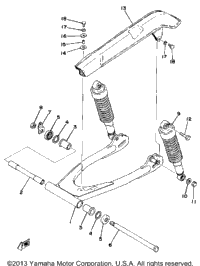 Rear Arm-Rear Cushion-Chain Case