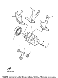 Shift Cam Shift Fork