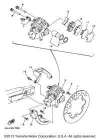 Rear Brake Caliper