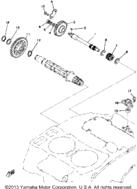 Tachometer Gear