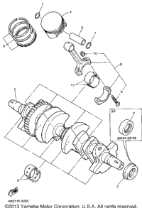 Crankshaft Piston