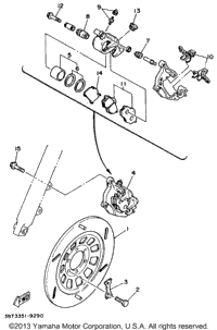 Front Brake Caliper