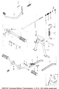 Stand And Brake Pedal