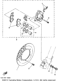 Front Brake Caliper