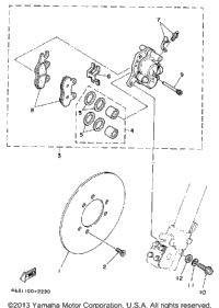 Front Brake Caliper