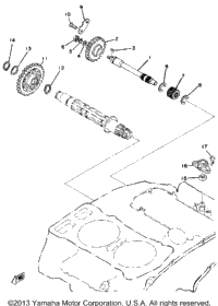 Tachometer Gear