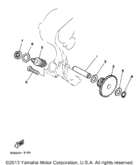 Tachometer Gear