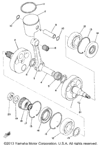 Crank - Piston