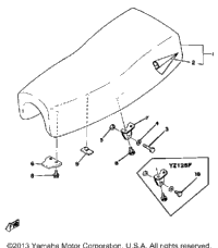 Seat Yz125e - F