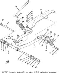 Rear Arm - Rear Cushion - Chain Case
