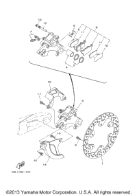 Rear Brake Caliper