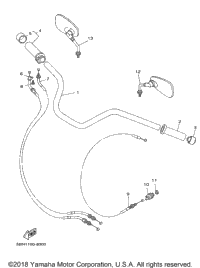 Steering Handle Cable