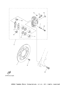 Front Brake Caliper