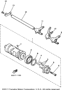 Shift Cam Fork