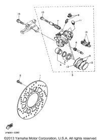 Rear Brake Caliper