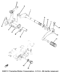 Shift Shaft - Pedal