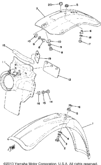 Front Fender-Rear Fender
