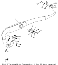 Exhaust Yz125a - B