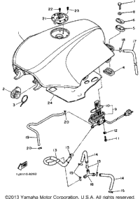 Fuel Tank Fj1200t