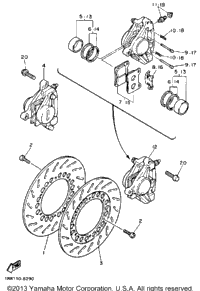 Front Brake Caliper