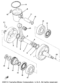 Crank - Piston