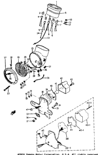 Head Lamp And Tail Lamp