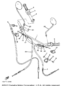 Handlebar Cable