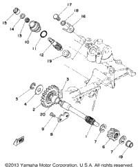 Tachometer Gear