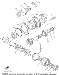 Middle Drive Gear