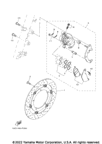 Front Brake Caliper