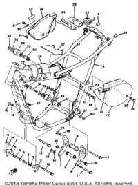 Frame-Side Cover Yz250e
