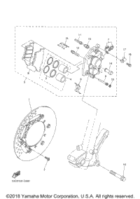 Front Brake Caliper