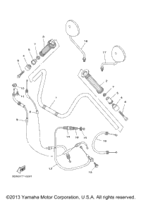 Steering Handle Cable