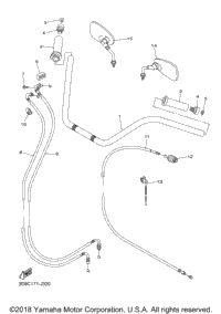 Steering Handle Cable