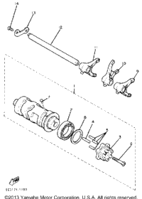 Shift Cam Fork
