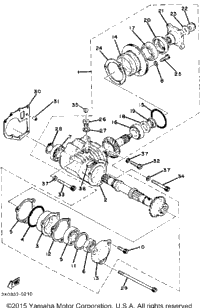 Middle Drive Gear