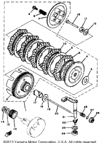 Clutch Mx100h - J - K