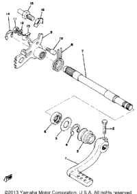 Shifter 2 Yz400c